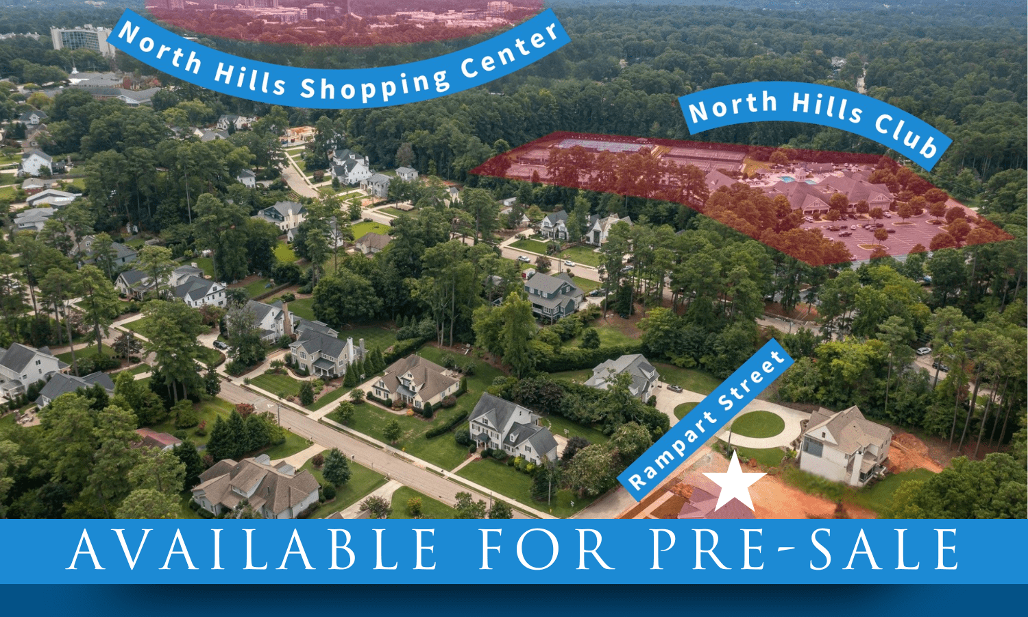 5109 Rampart Street Rendering - Available for Pre-Sale - Revolution Homes Rock Creek Drive - Revolution Homes - Custom Built Homes in Raleigh, NC